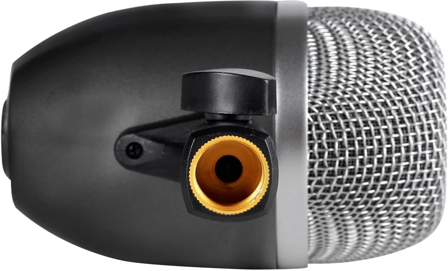 Bass Drum Microphone – Dynamic Kick Drum Mic with Adjustable Swivel, Steel Mesh Grille & Durable Dynamic Instrument Mic for Tom & Bass Drums