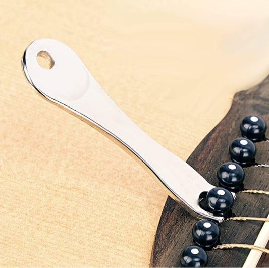 12 Pcs Acoustic Guitar Bridge Pins with Bridge Pin Puller Remover & Guitar Bridge Saddle Nut, Guitar Pegs Replacement Parts and Accessories