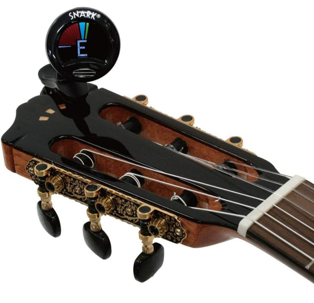 Snark Rechargeable Chromatic, USB SN5X Clip-On Tuner for Guitar, Bass & Violin