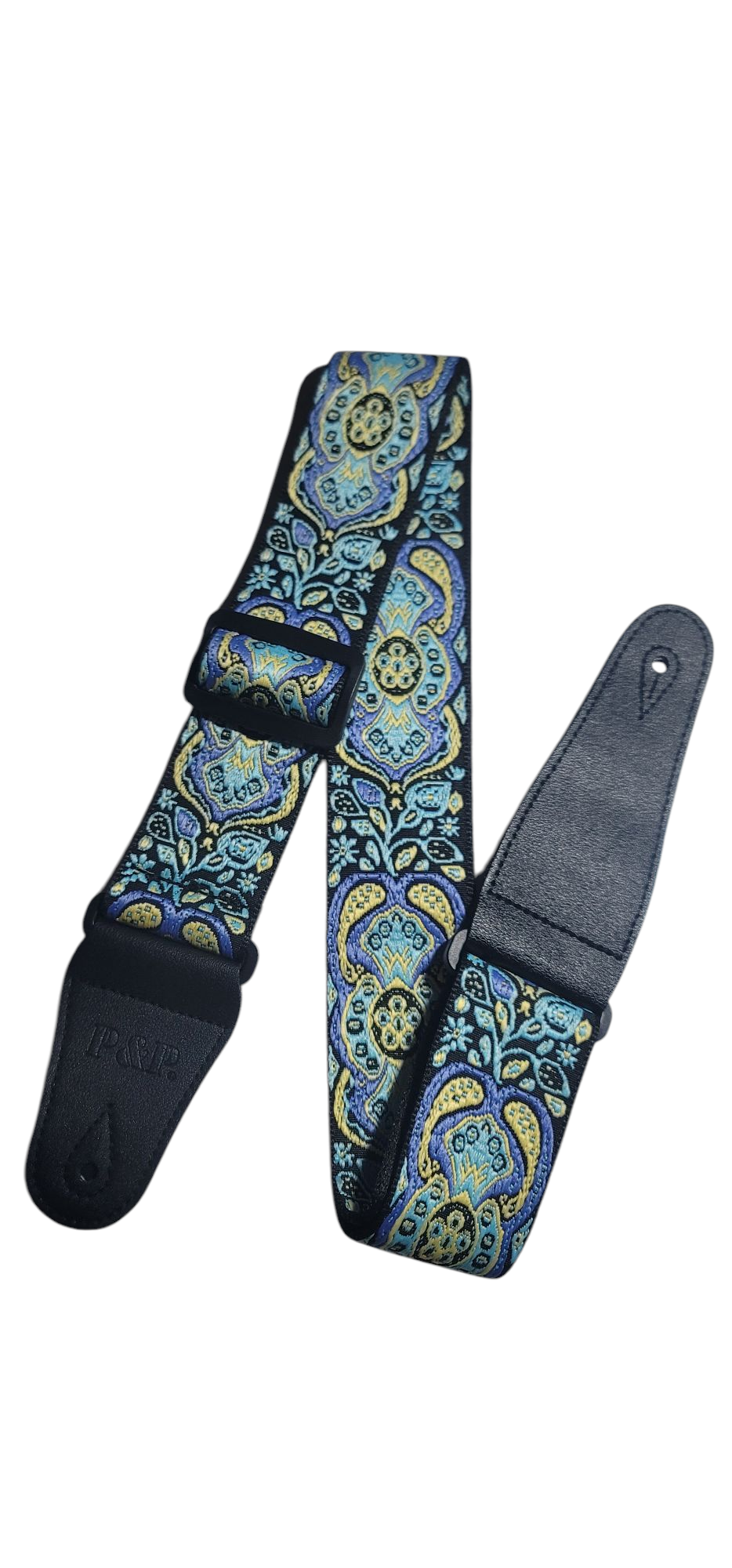 Vintage Jacquard Guitar Straps – Retro Vibes & Rock-Solid Comfort | Kozmik Grooves
