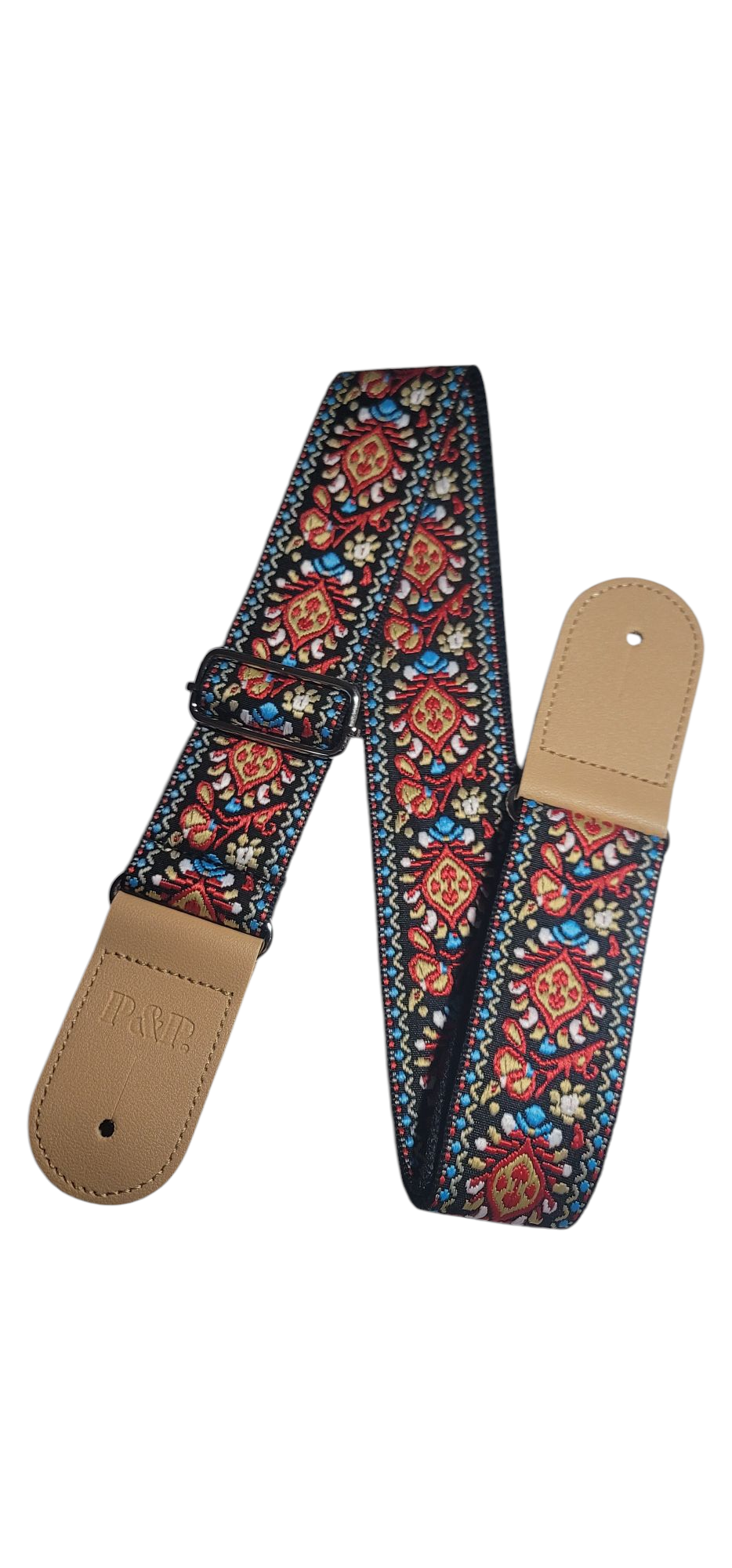 Vintage Jacquard Guitar Straps – Retro Vibes & Rock-Solid Comfort | Kozmik Grooves