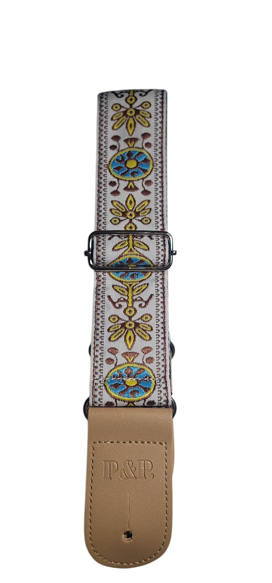 Vintage Jacquard Guitar Straps – Retro Vibes & Rock-Solid Comfort | Kozmik Grooves