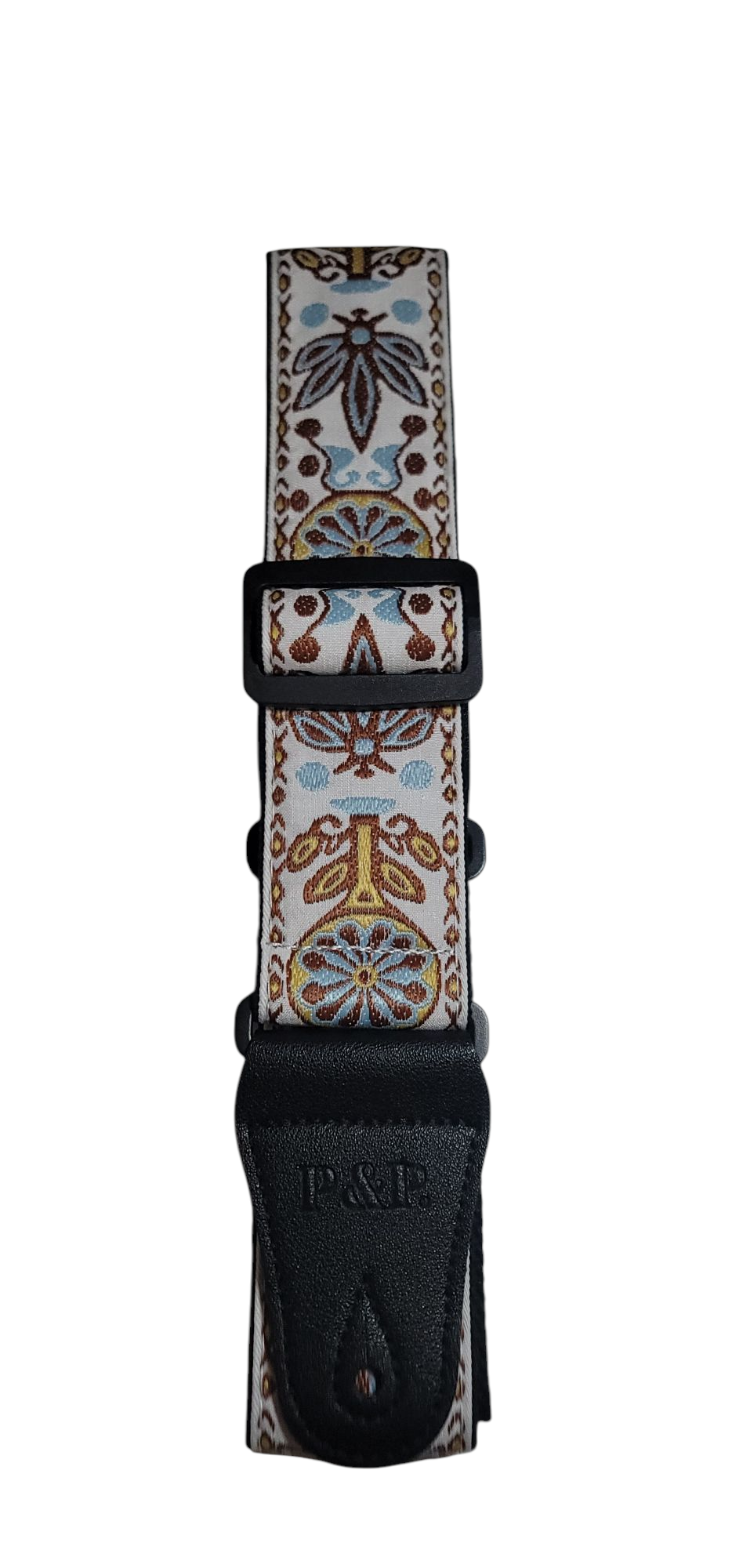 Vintage Jacquard Guitar Straps – Retro Vibes & Rock-Solid Comfort | Kozmik Grooves