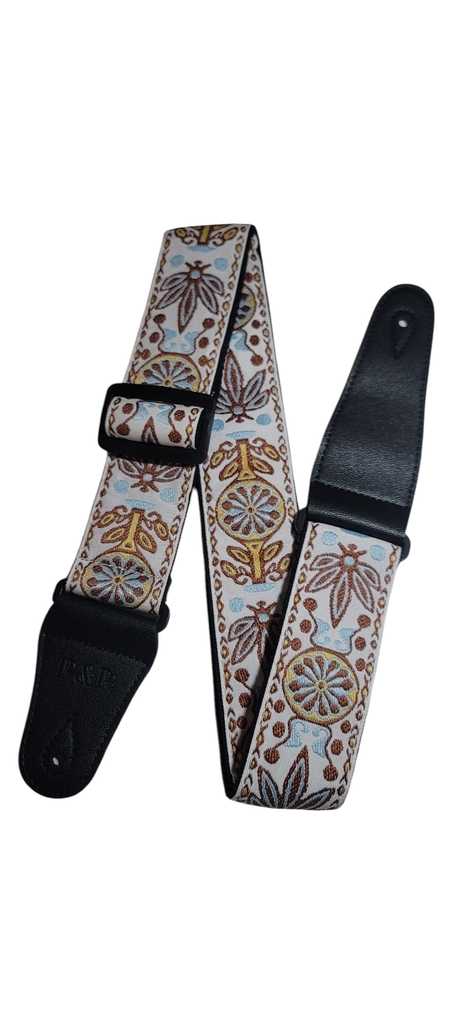 Vintage Jacquard Guitar Straps – Retro Vibes & Rock-Solid Comfort | Kozmik Grooves