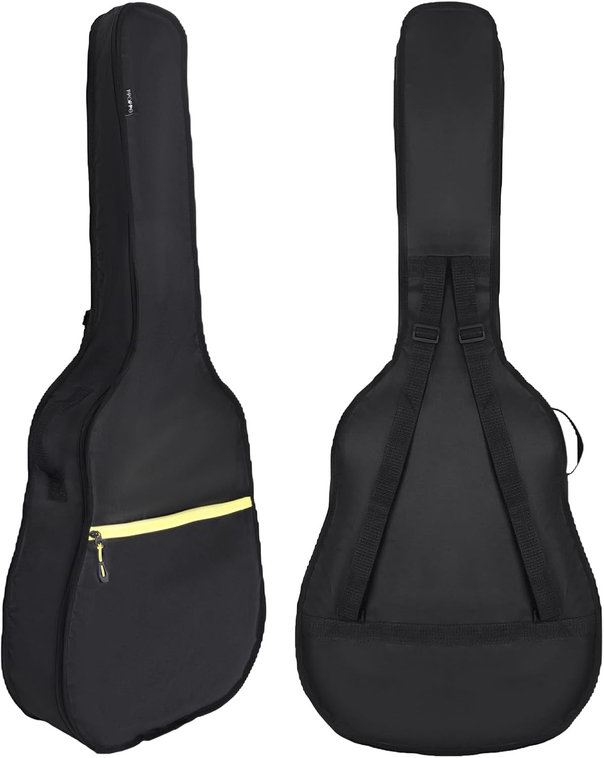 Acoustic & Classical Guitar Gig Bag — Waterproof 600D Nylon, Fits 40–42″ Guitars, Lightweight with Large Storage Pocket & Adjustable Straps