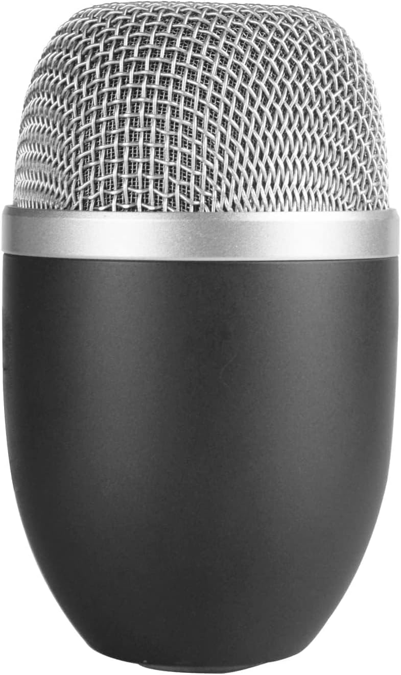 Bass Drum Microphone – Dynamic Kick Drum Mic with Adjustable Swivel, Steel Mesh Grille & Durable Dynamic Instrument Mic for Tom & Bass Drums