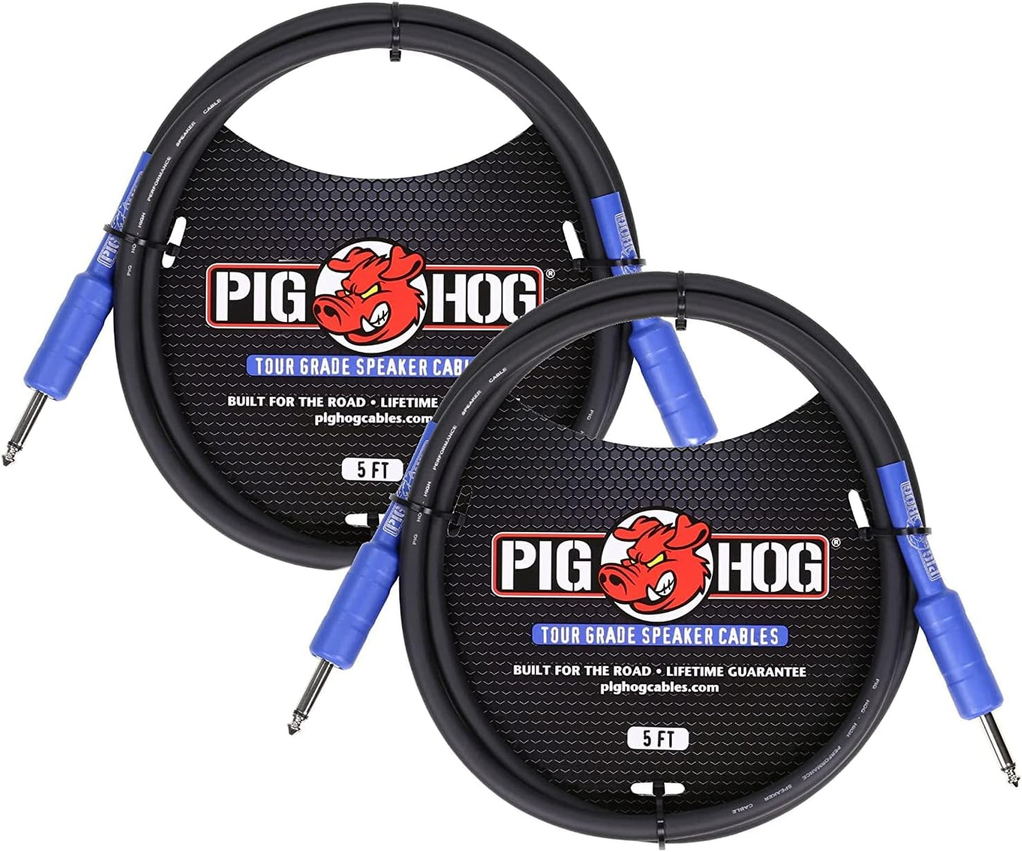 Pig Hog Tour Grade Speaker Cable 3ft