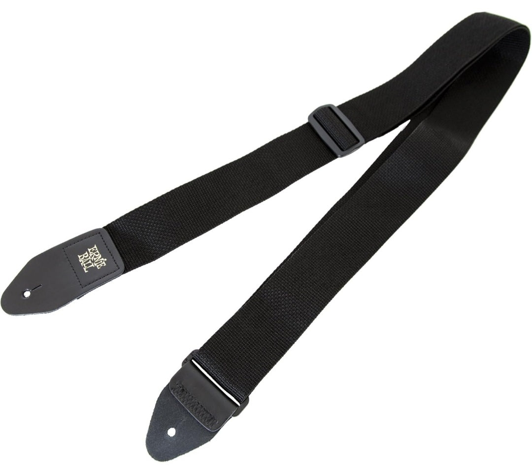 Ernie Ball Polypro Guitar Strap, Black