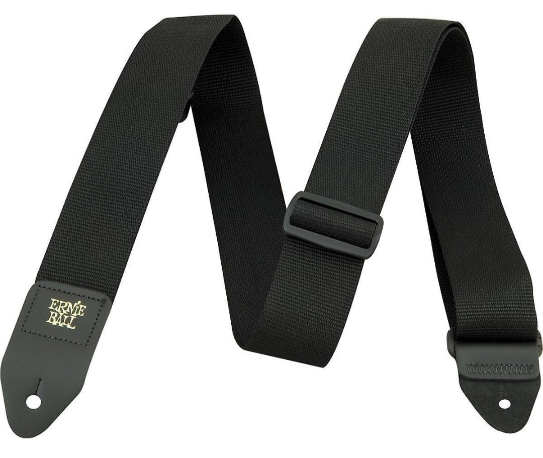 Ernie Ball Polypro Guitar Strap, Black