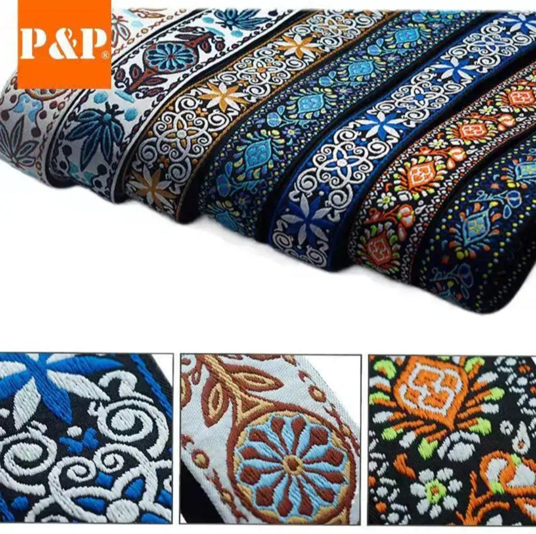 Vintage Jacquard Guitar Straps – Retro Vibes & Rock-Solid Comfort | Kozmik Grooves