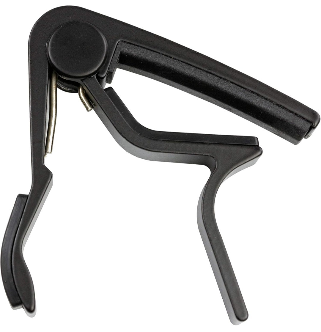 Complete Guitar Accessory Kit – Capo, Wall Hanger, String Winder, Fret Cleaner & Spare Strings