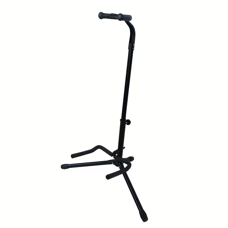 Universal Folding Guitar Stand Tripod – Padded Steel Neck Stand for Acoustic, Electric, Bass & Cello