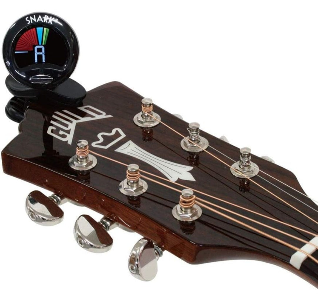 Snark Rechargeable  Chromatic, USB SN5X Clip-On Tuner for Guitar, Bass & Violin